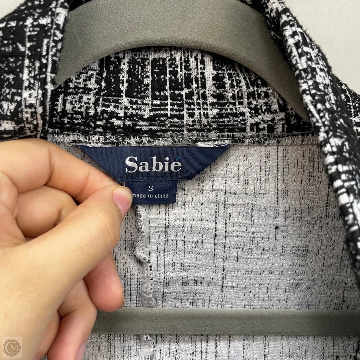 Jacket Other By Cme In Black & White, Size: S