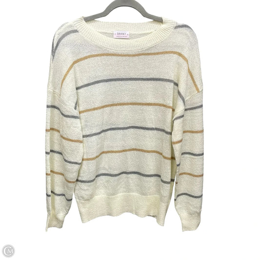 Sweater By Cme In Cream, Size: M