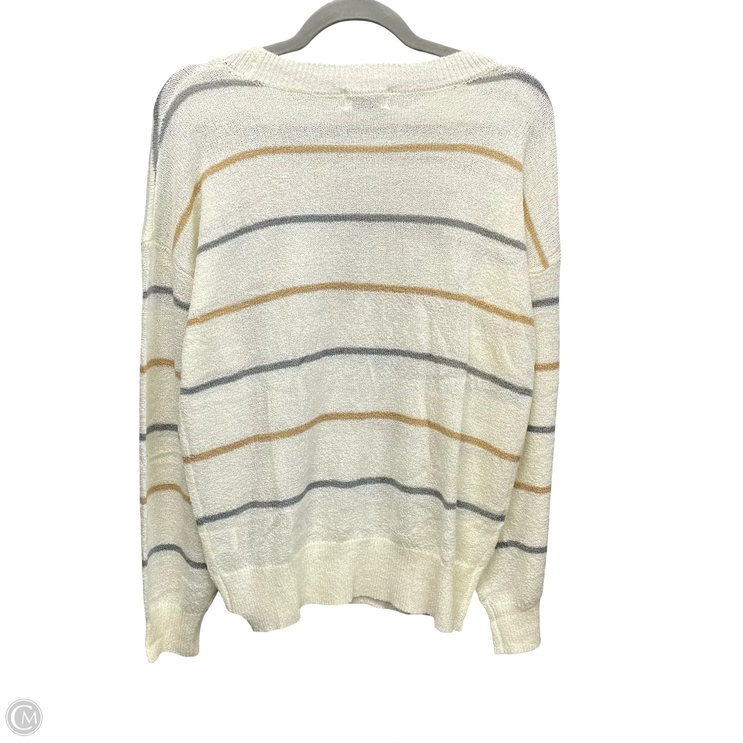 Sweater By Cme In Cream, Size: M