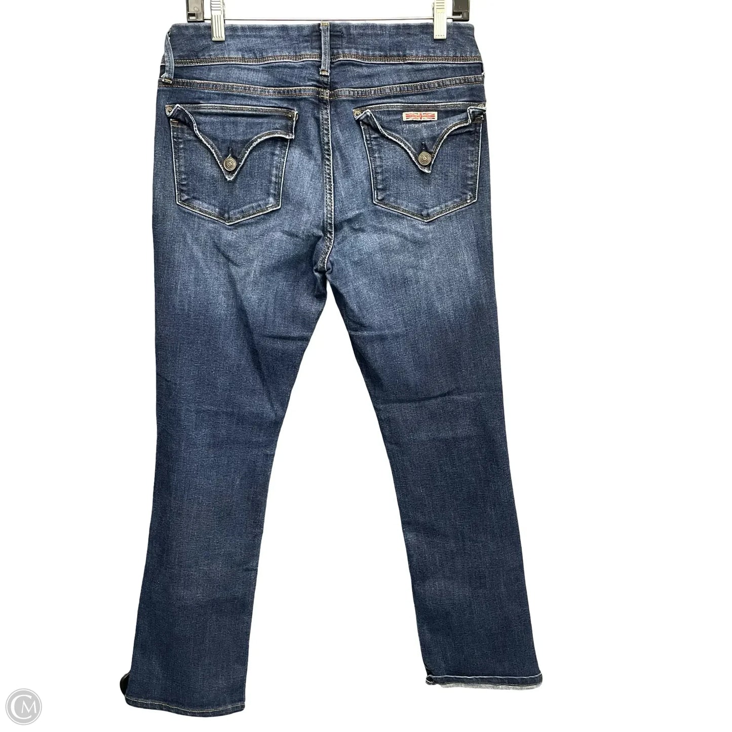 Jeans Boot Cut By Hudson In Blue Denim, Size: 10