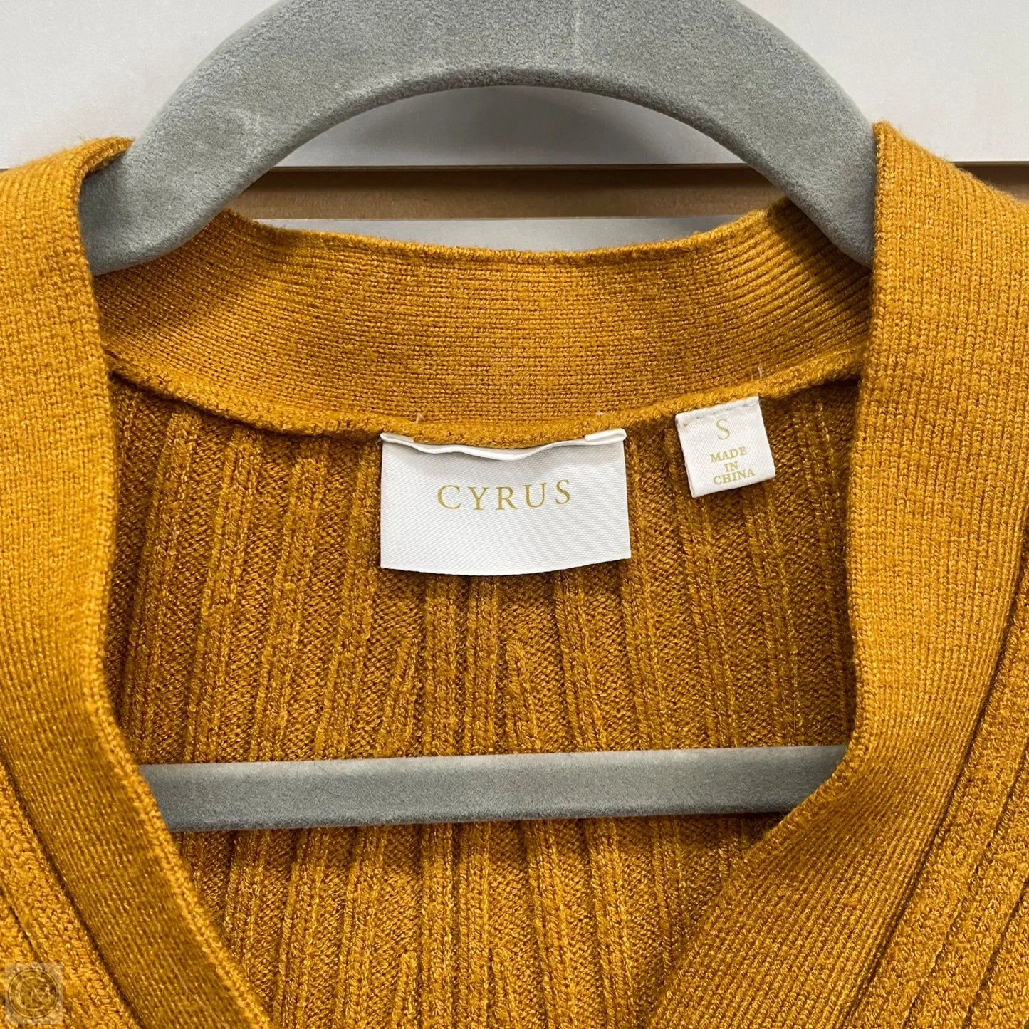 Sweater Cardigan By Cyrus In Orange, Size: S