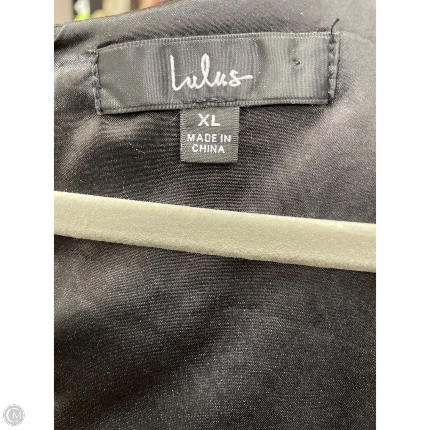 Dress Casual Maxi By Lulus In Black & Blue, Size: Xl