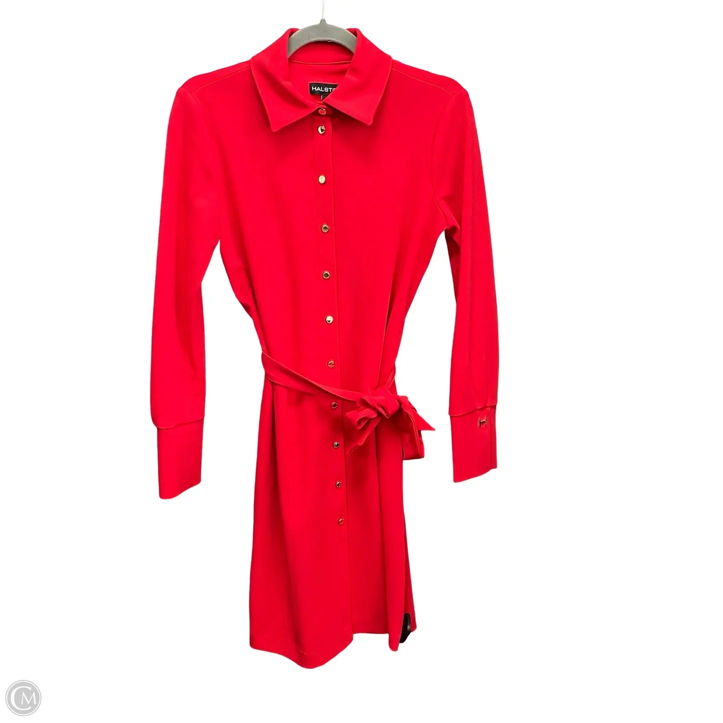 Dress Designer By Halston In Red, Size: 2
