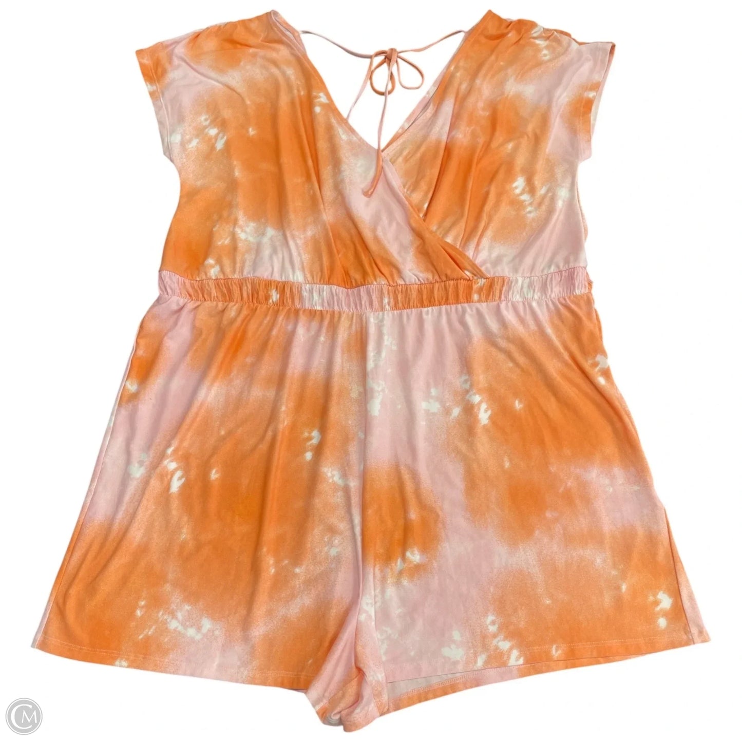 Romper By So In Orange & Pink, Size: Xxl
