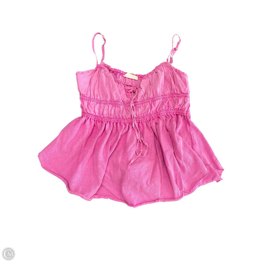 Tank Top By We The Free In Pink, Size: M