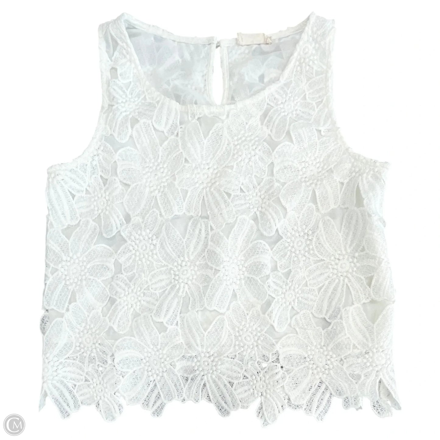 Top Sleeveless By Altard State In White, Size: S