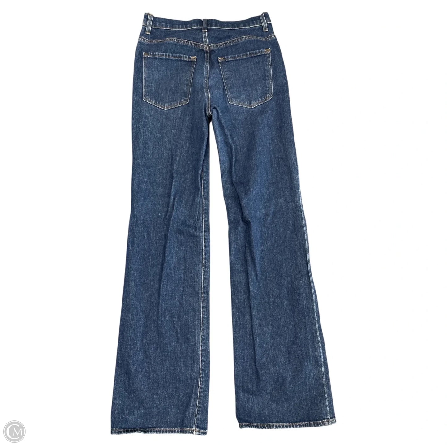 Jeans Straight By J Brand In Blue Denim, Size: S