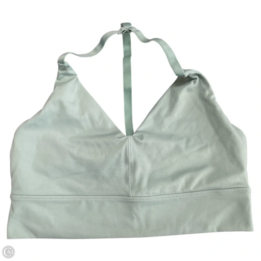 Athletic Bra By Alphalete In Teal, Size: M