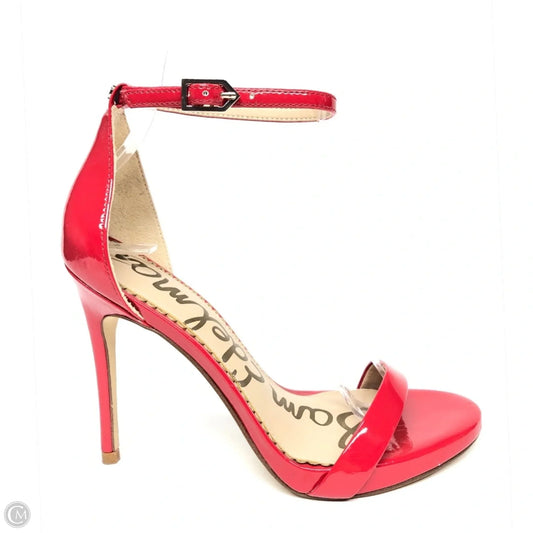Shoes Heels Stiletto By Sam Edelman In Red, Size: 5