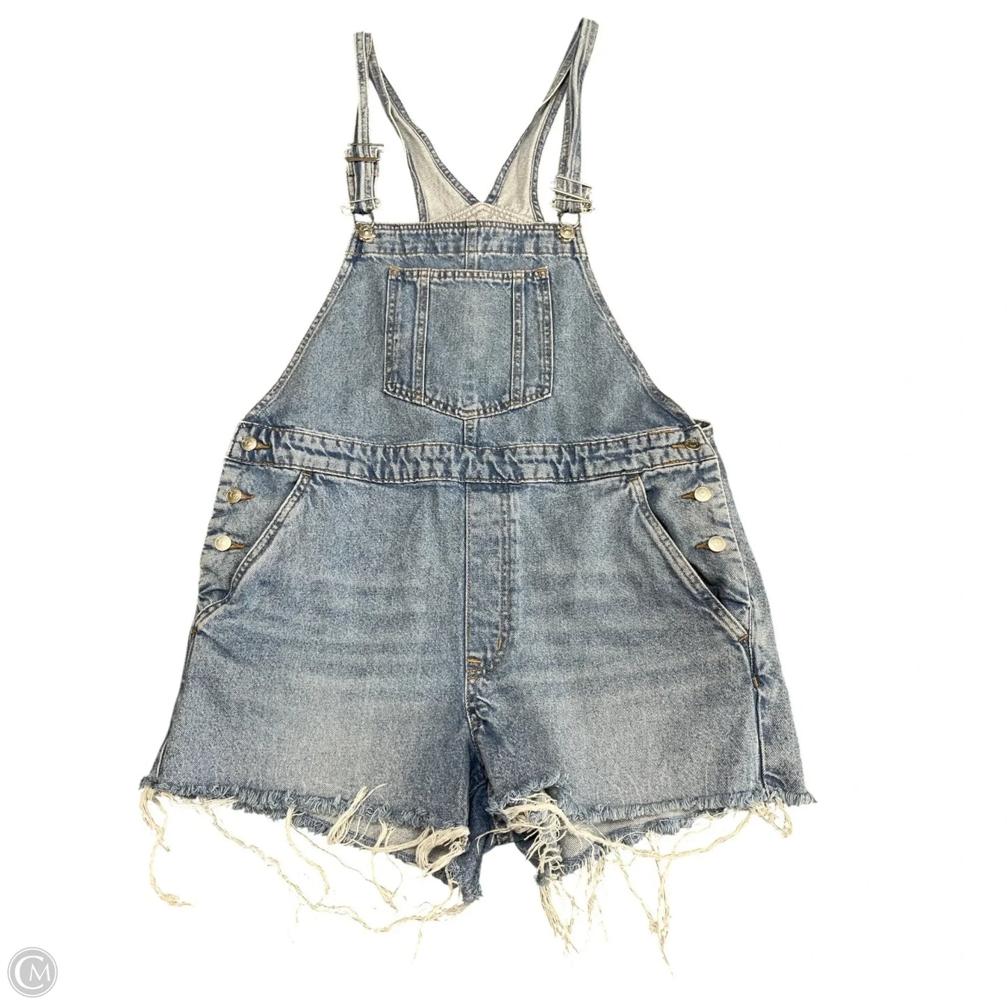 Overalls By Divided In Blue Denim, Size: 8