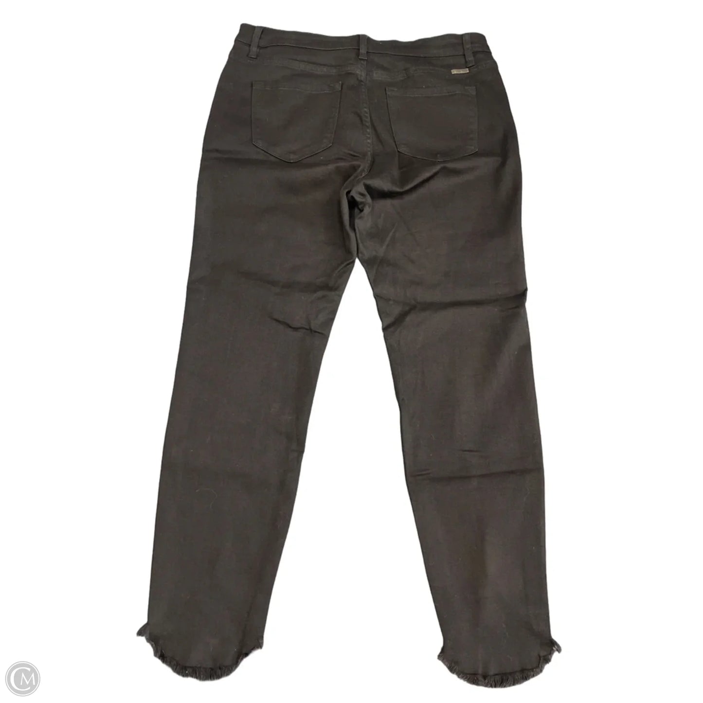 Jeans Skinny By Kancan In Black Denim, Size: L