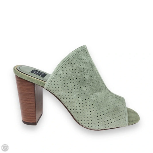 Shoes Heels Block By White House Black Market In Green, Size: 8