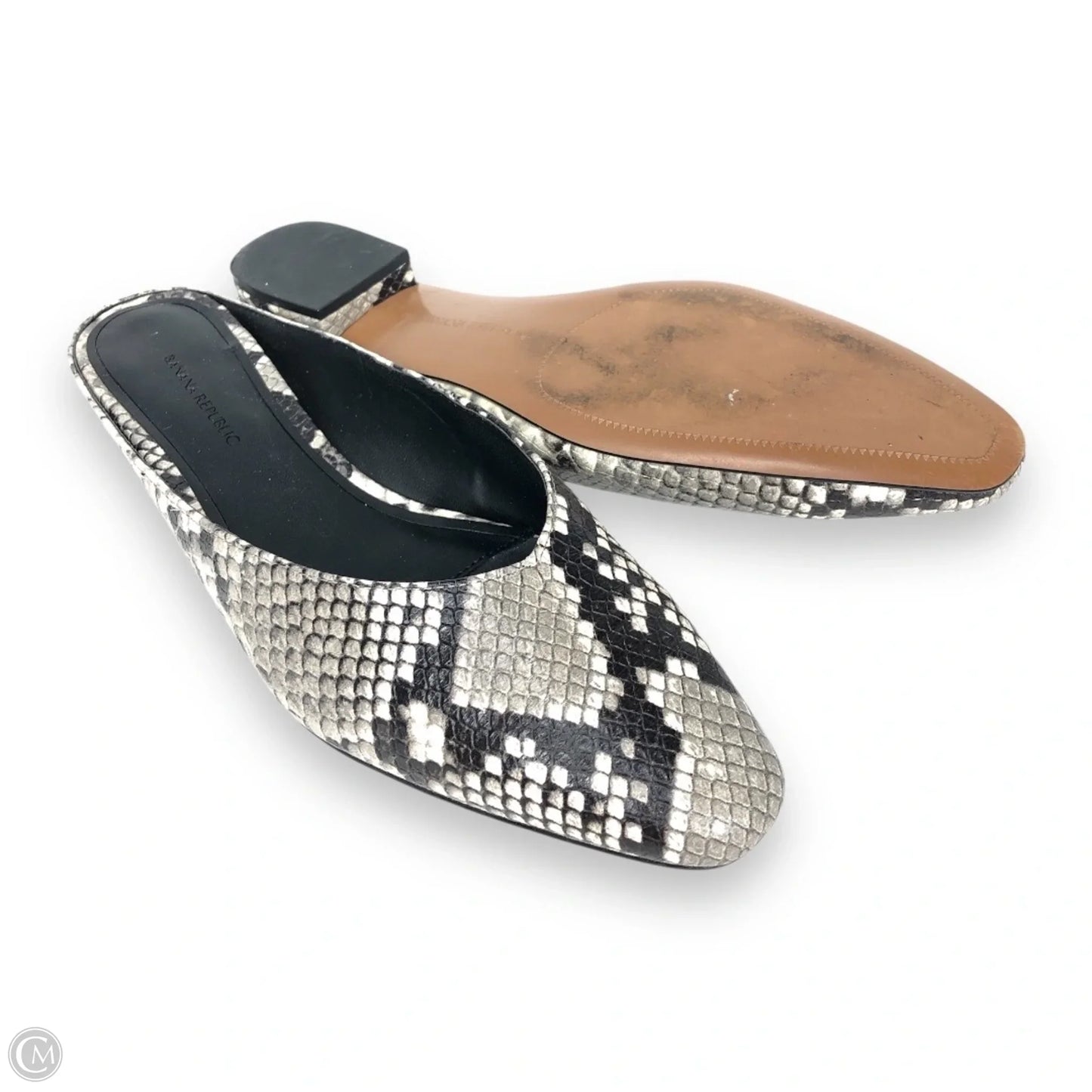 Shoes Flats By Banana Republic In Snakeskin Print, Size: 8