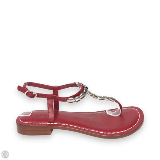 Sandals Flats By Bernardo In Red, Size: 8.5