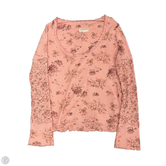Top Long Sleeve By We The Free In Pink, Size: Xl