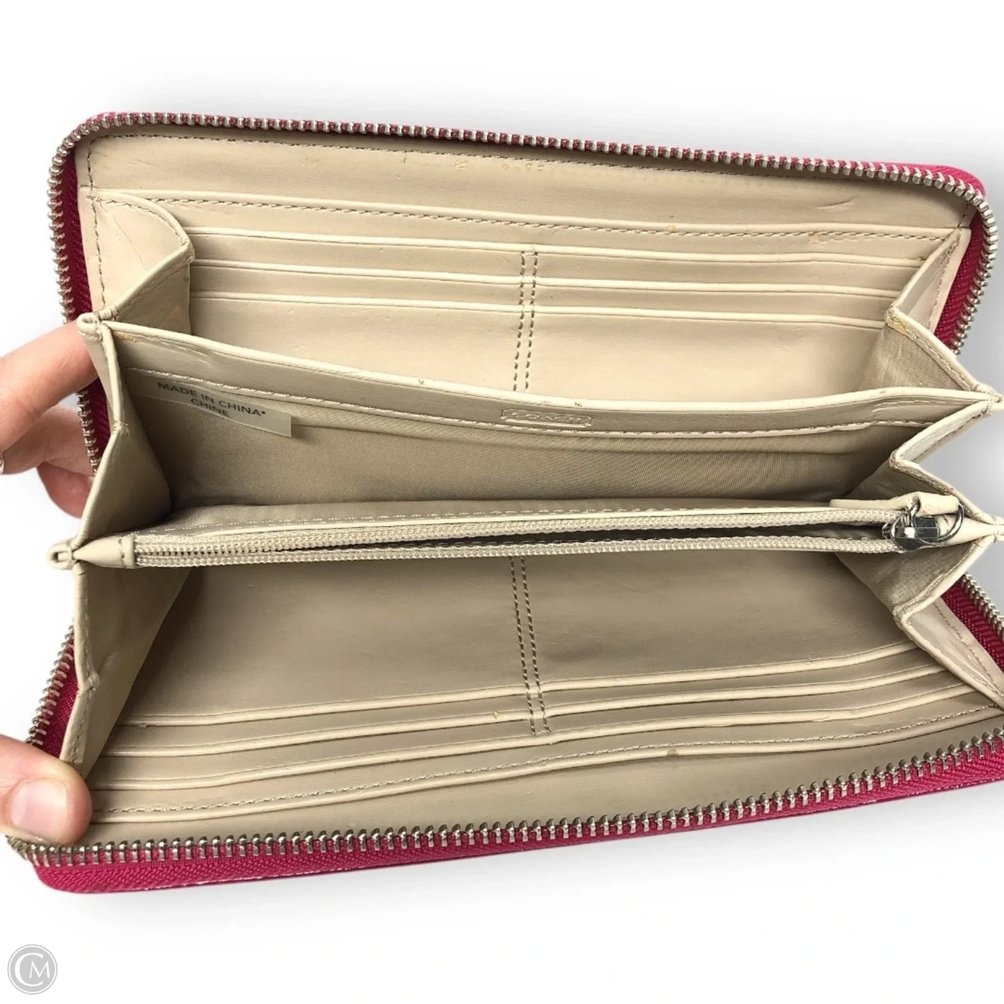 Wallet Designer By Coach, Size: Large