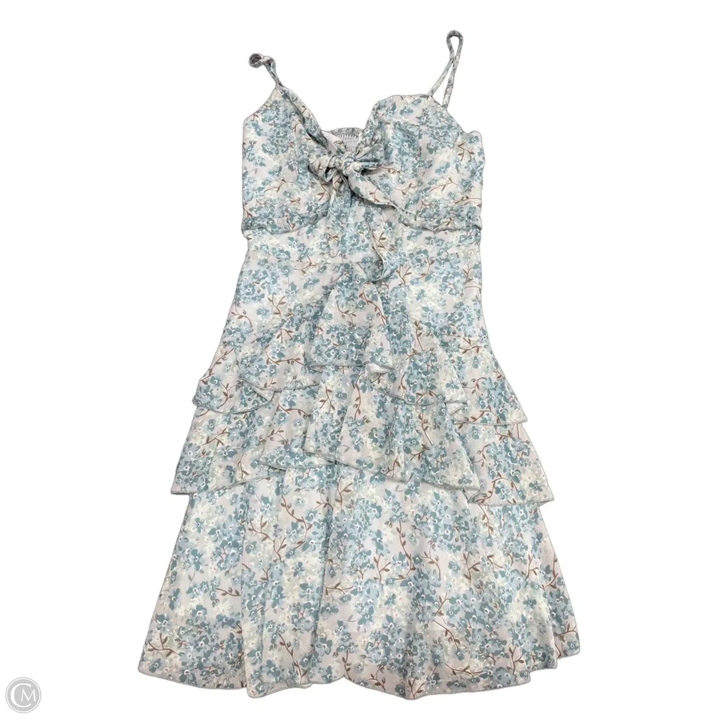 Dress Casual Short By Grace Karin In Blue, Size: L