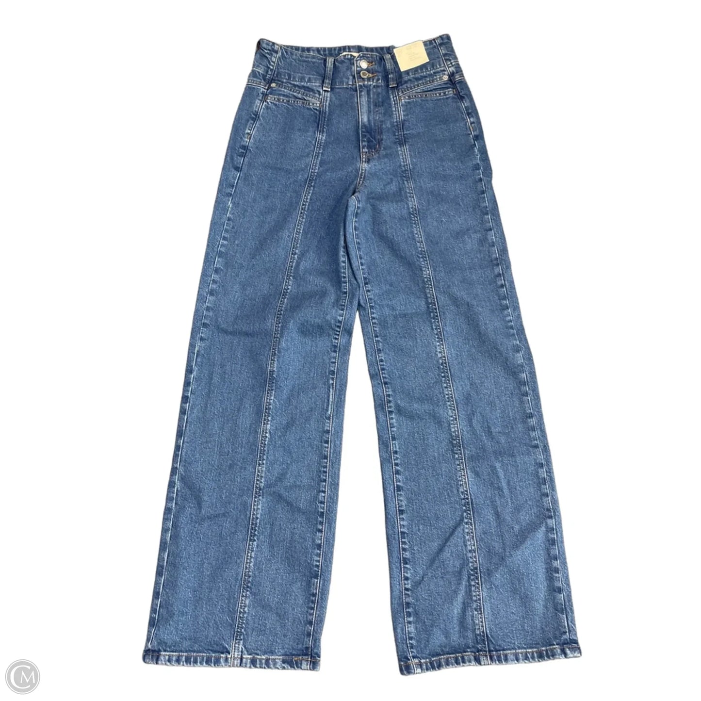 Jeans Wide Leg By Universal Thread In Blue Denim, Size: 10
