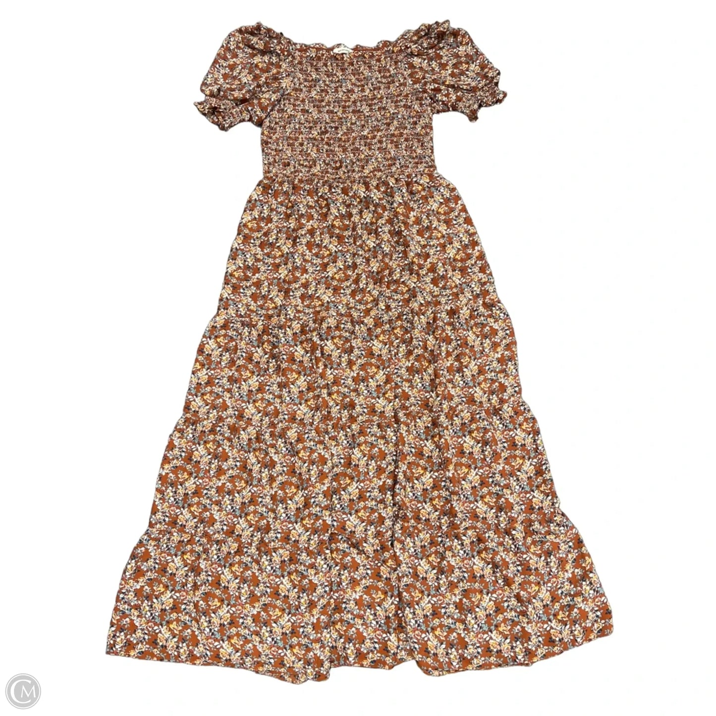 Dress Casual Maxi By Max Studio In Brown, Size: M