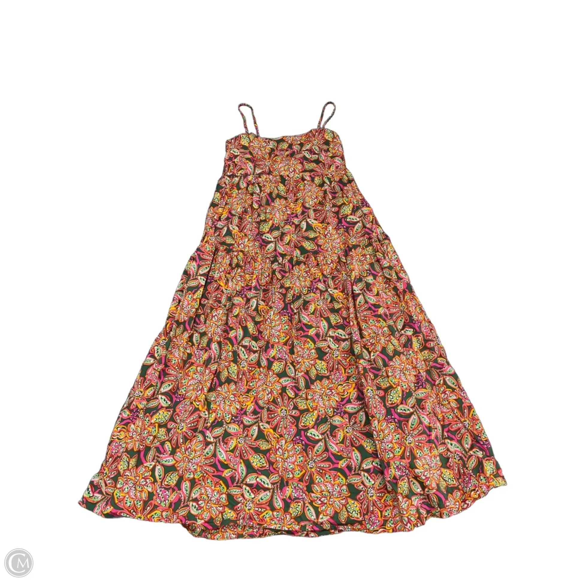 Dress Casual Midi By J. Crew In Multi-colored, Size: 6