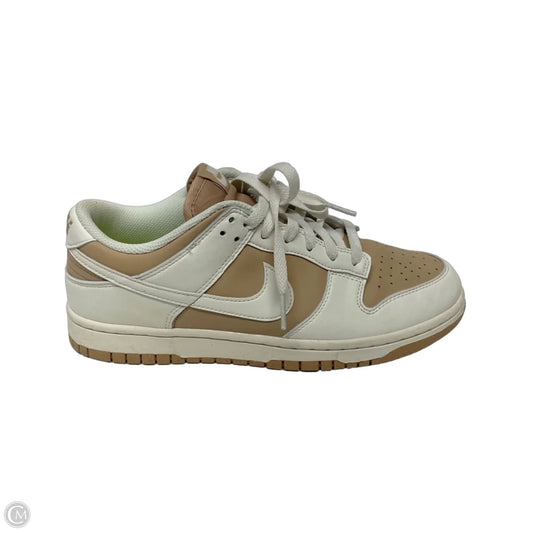 Shoes Sneakers By Nike In Cream & Tan, Size: 9