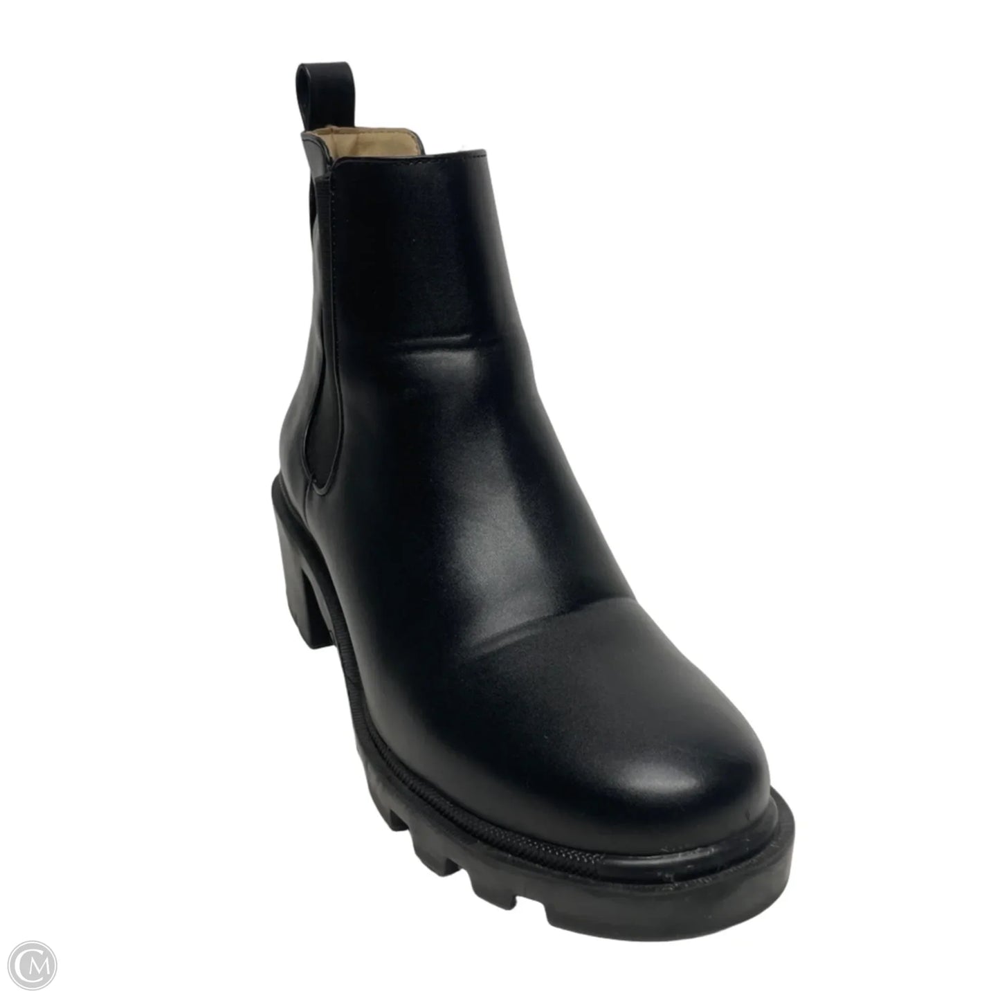 Boots Ankle Heels By Steve Madden In Black, Size: 10
