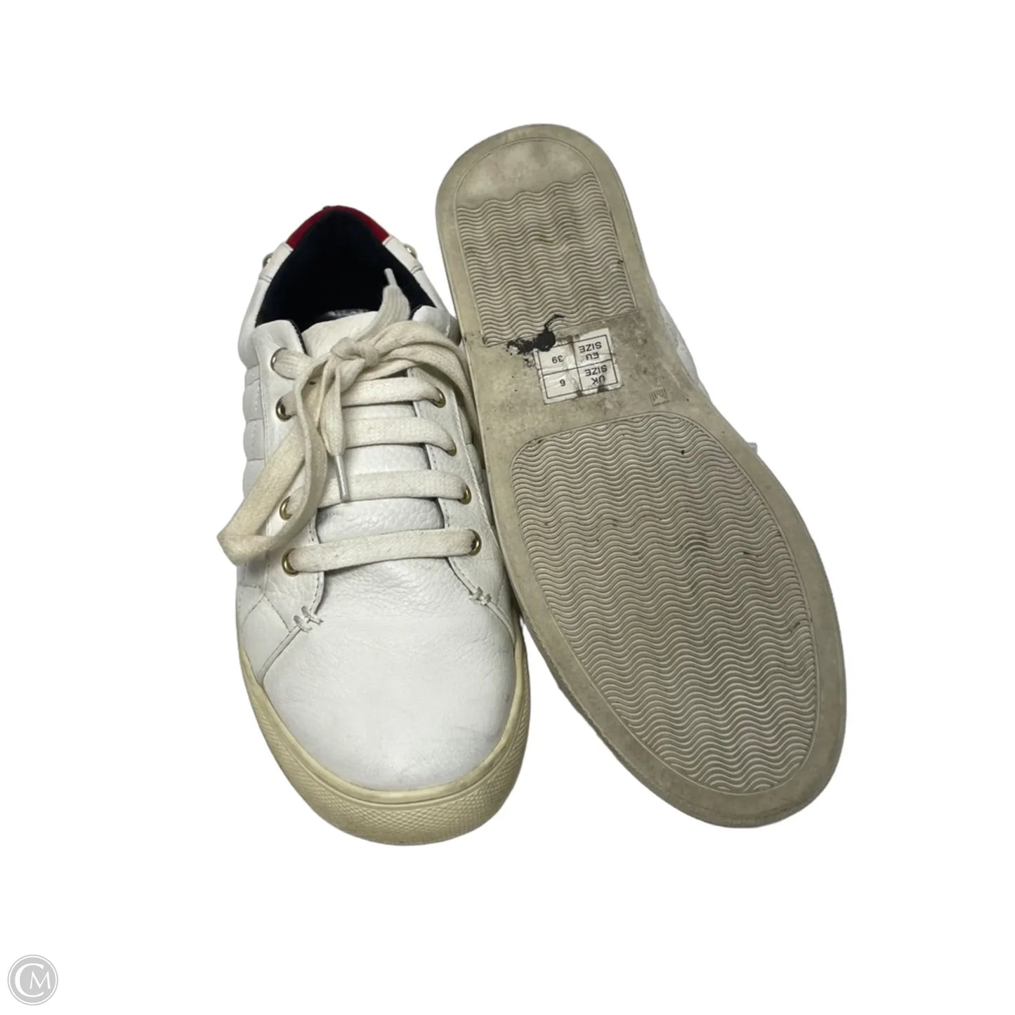 Shoes Designer By Kurt Geiger In Red & White, Size: 6