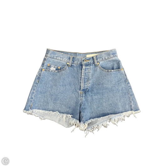Shorts Luxury Designer By Off-white In Blue Denim, Size: 6