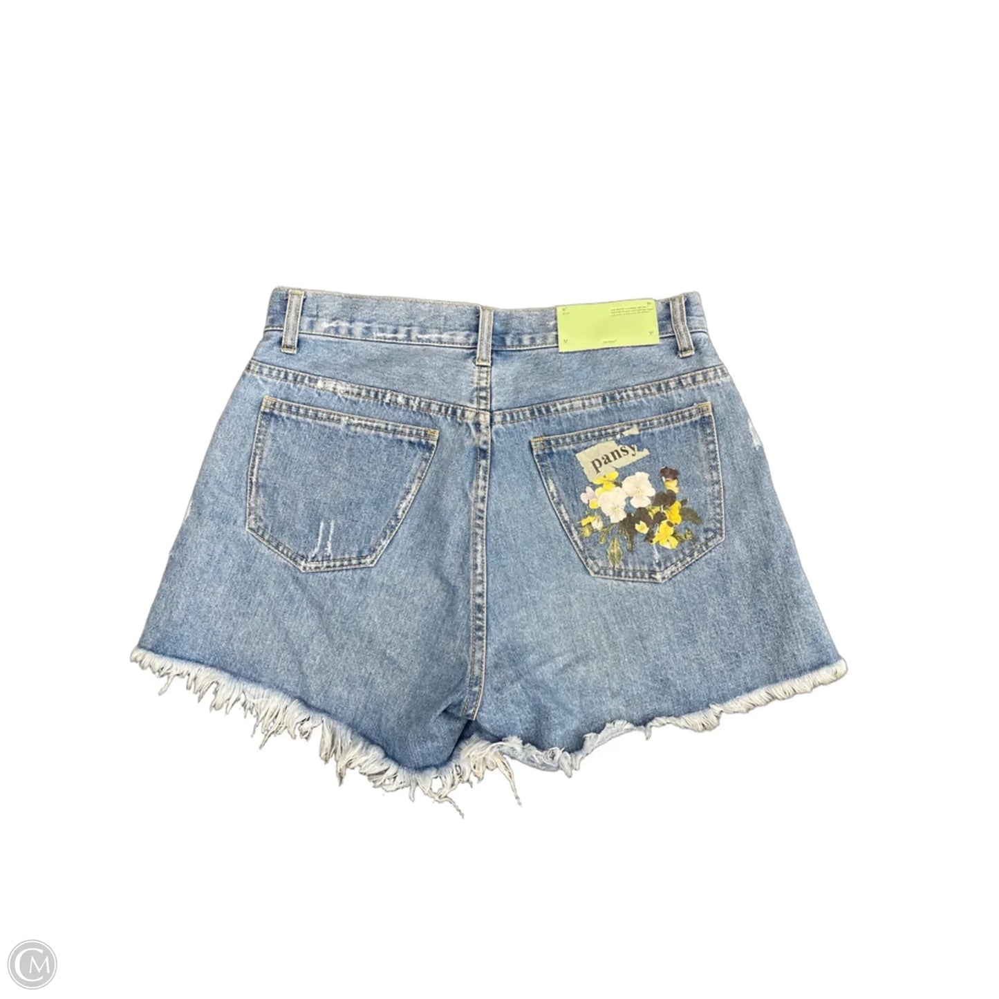 Shorts Luxury Designer By Off-white In Blue Denim, Size: 6