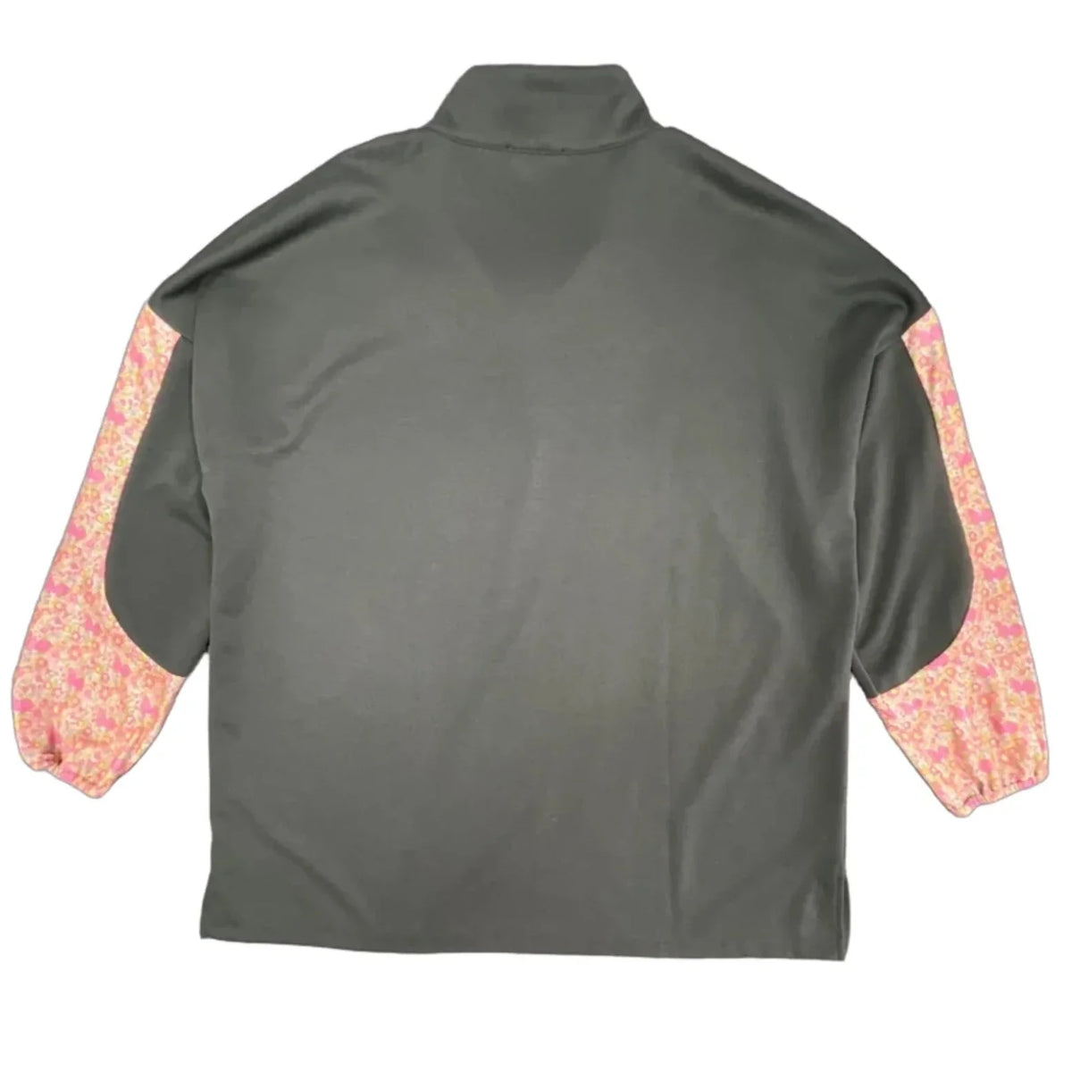 Sweatshirt Collar By Clothes Mentor In Green, Size: 2x