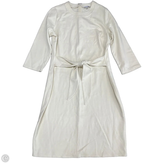 Dress Casual Midi By Venus In Cream, Size: L