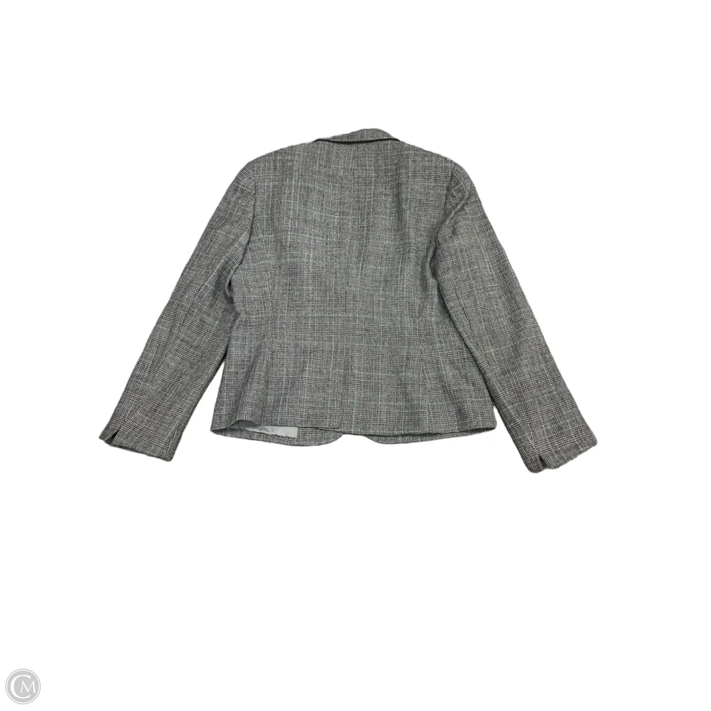 Blazer By John Meyer In Green & Grey, Size: 10