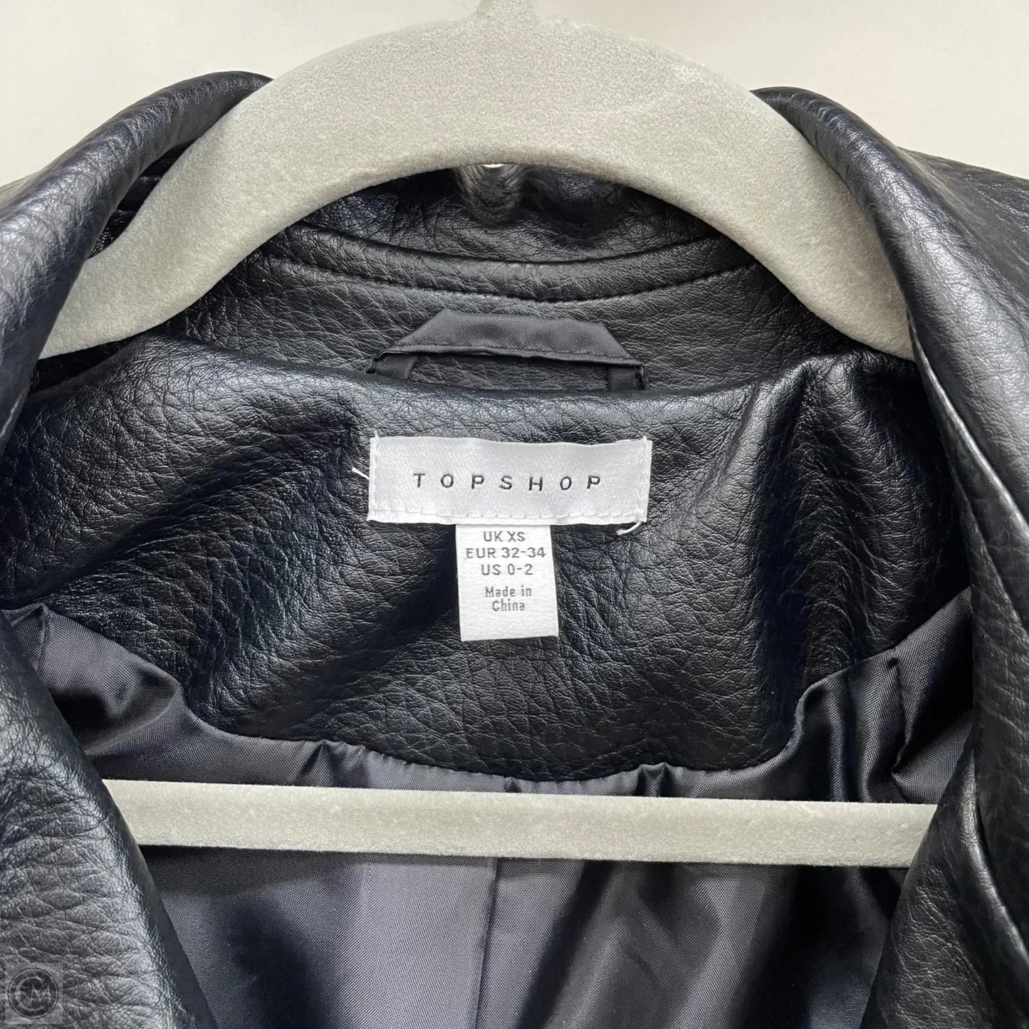 Jacket Other By Top Shop In Black, Size: 0