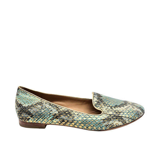 Shoes Designer By Coach In Snakeskin Print, Size: 8