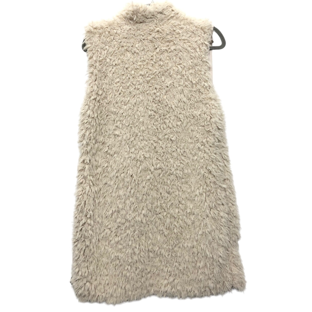 Vest Faux Fur & Sherpa By Miami In Cream, Size: M