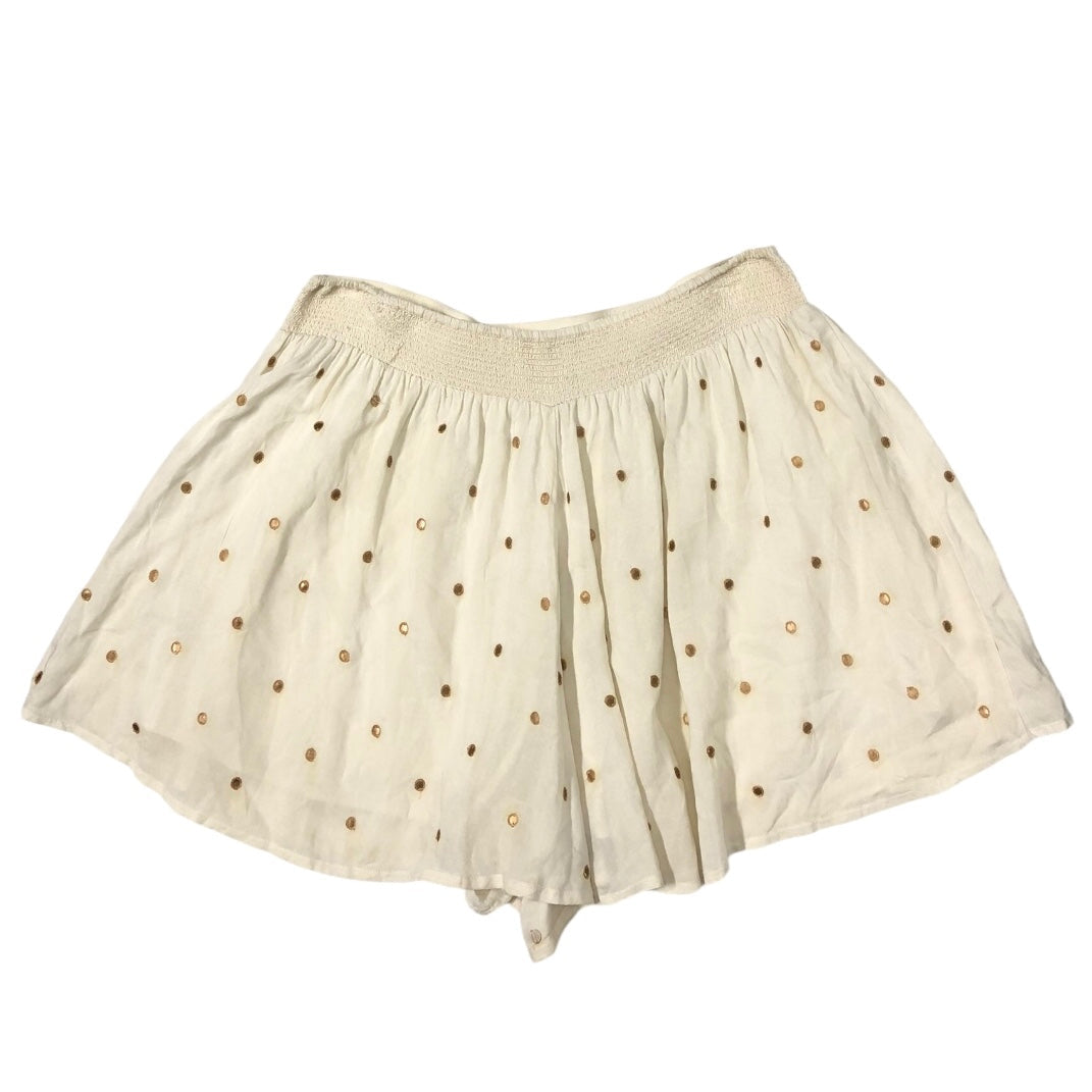 Skort By Free People In Cream, Size: L