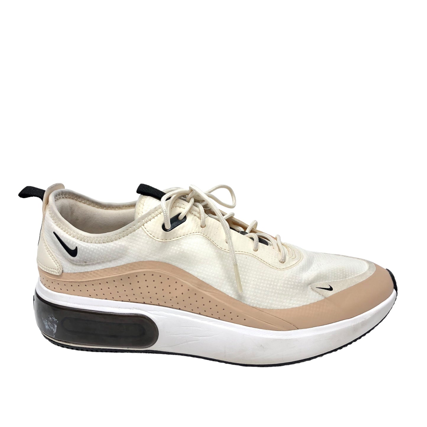 Shoes Athletic By Nike In Cream, Size: 11.5