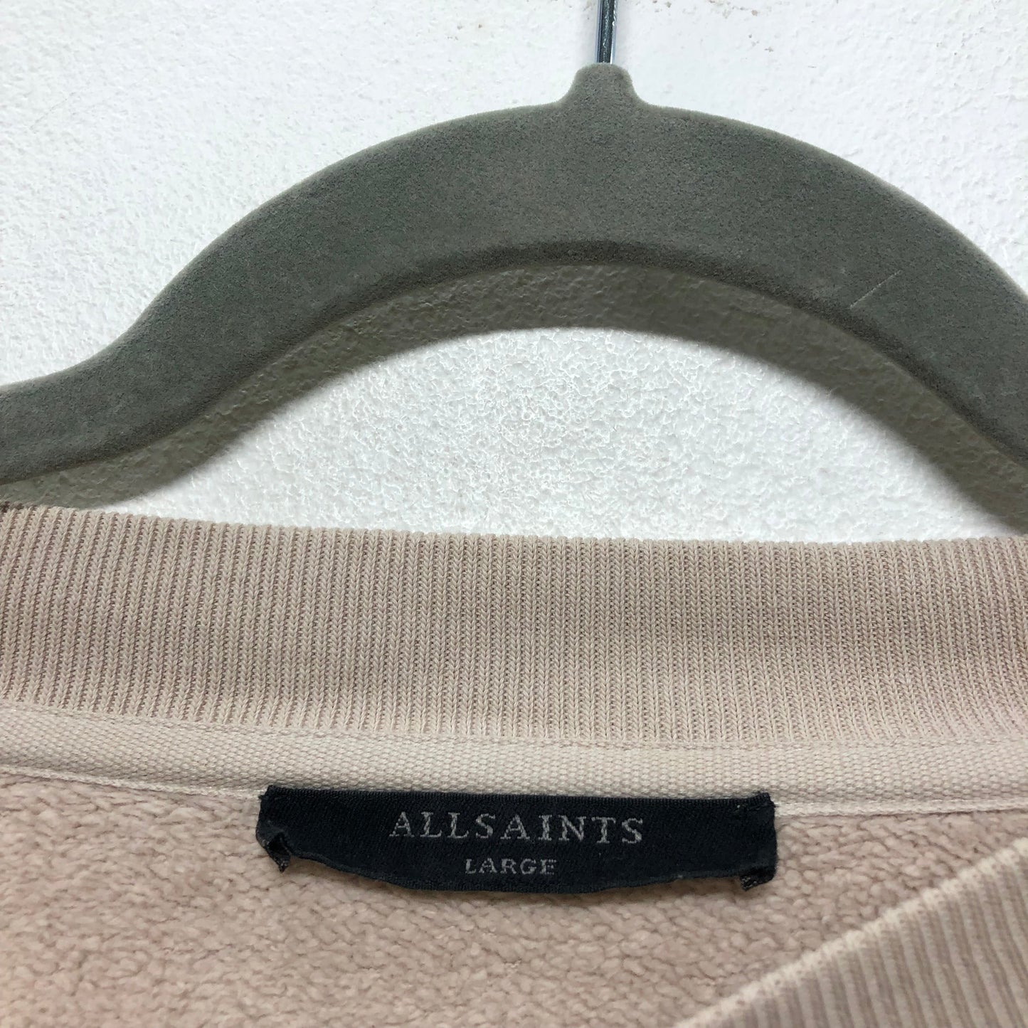 Sweatshirt Designer By All Saints In Tan, Size: L