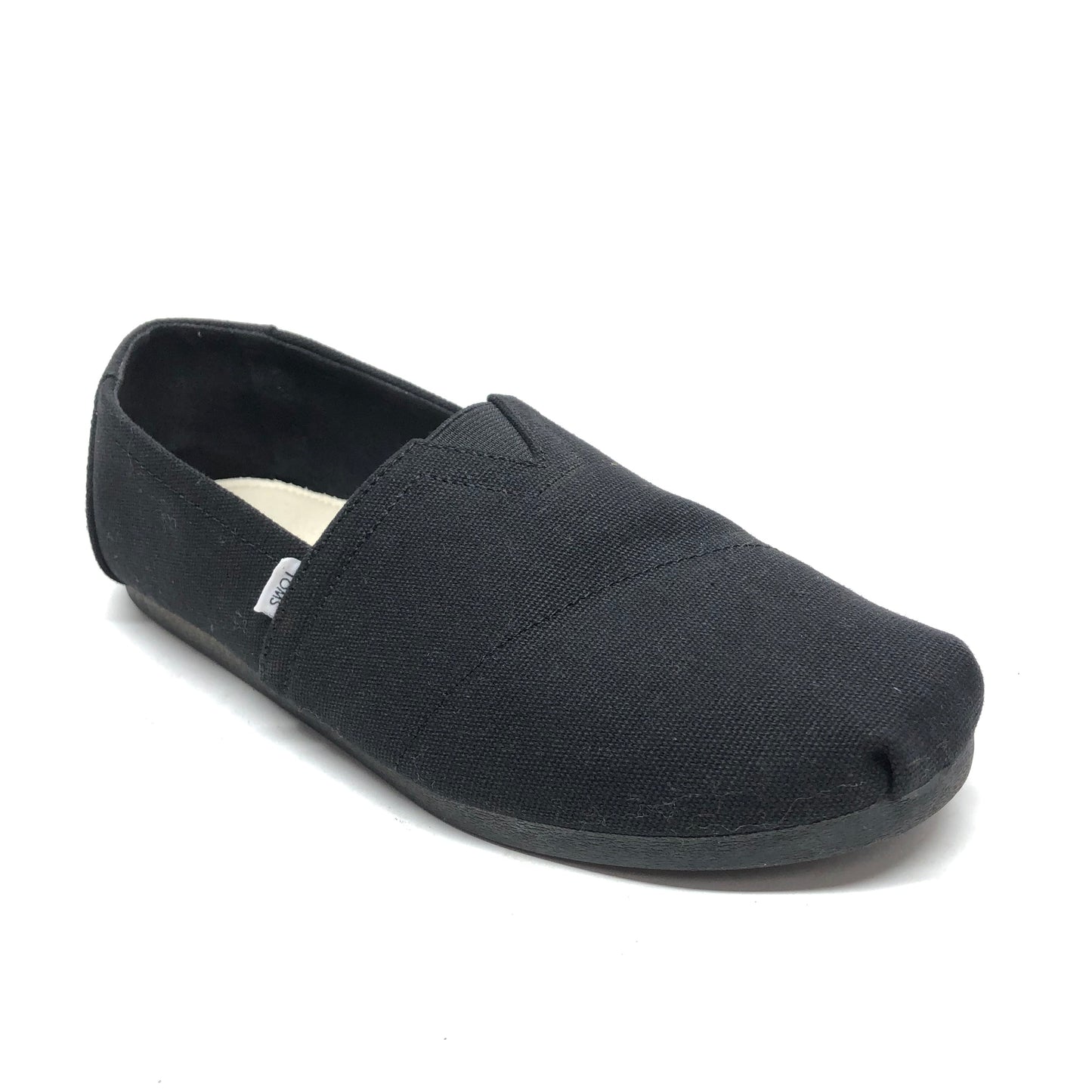 Shoes Flats By Toms In Black, Size: 9