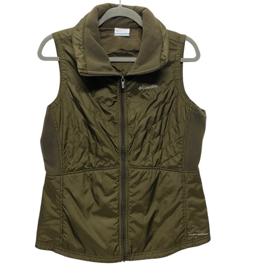 Vest Puffer & Quilted By Columbia In Green, Size: M