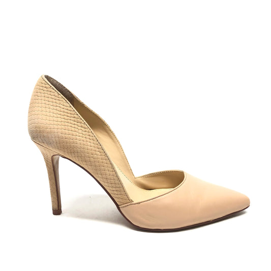 Shoes Heels Block By Vince Camuto In Beige, Size: 6.5