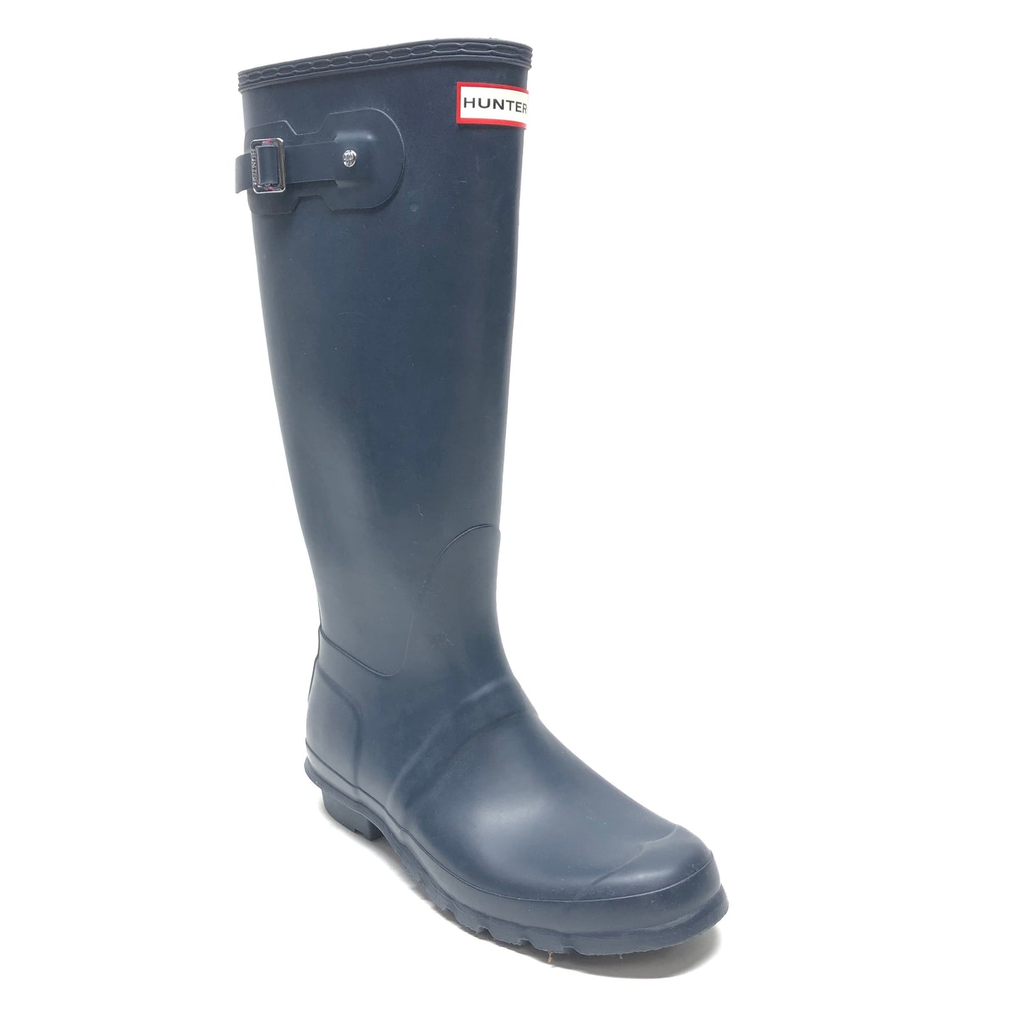 Boots Rain By Hunter In Navy, Size: 11