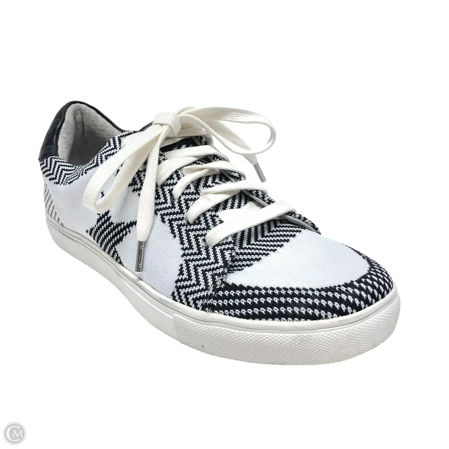 Shoes Athletic By Cma In Black & White, Size: 6.5