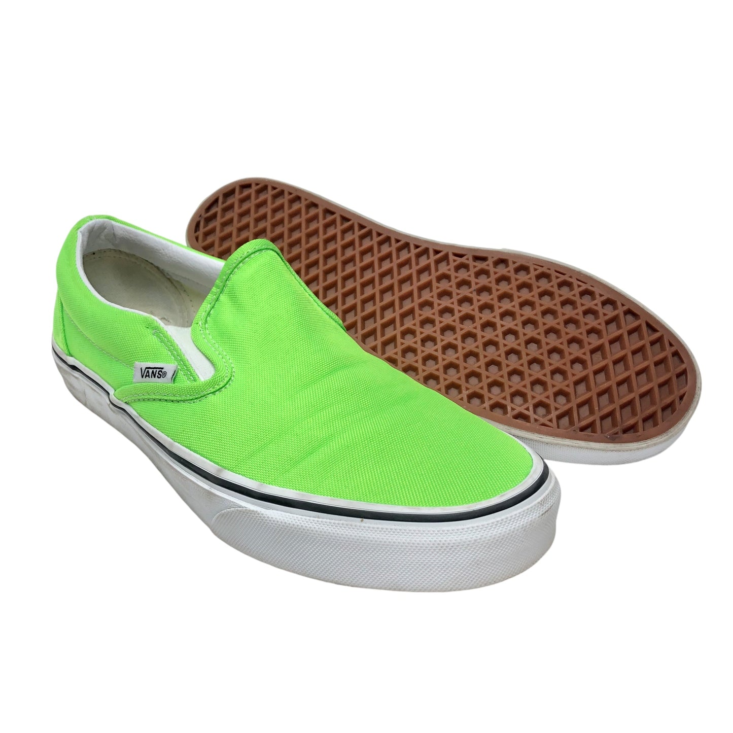 Shoes Sneakers By Vans In Green, Size: 10