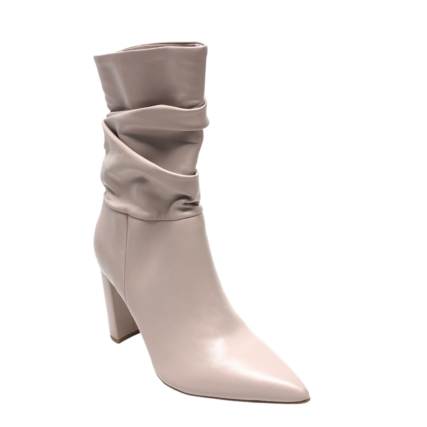 Boots Ankle Heels By Nine West In Pink, Size: 7.5