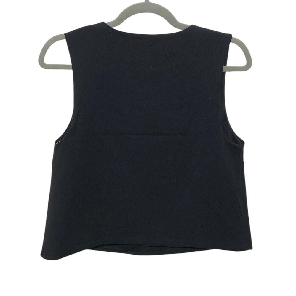 Top Short Sleeve By Express In Black, Size: Xs