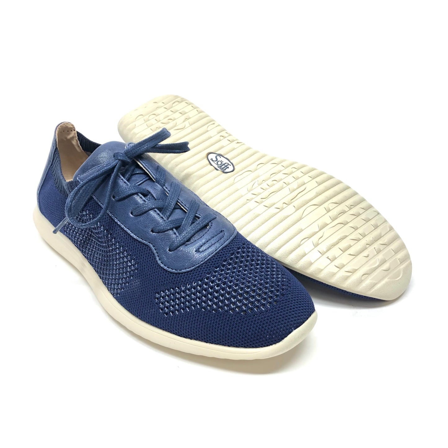 Shoes Sneakers By Sofft In Blue, Size: 9.5