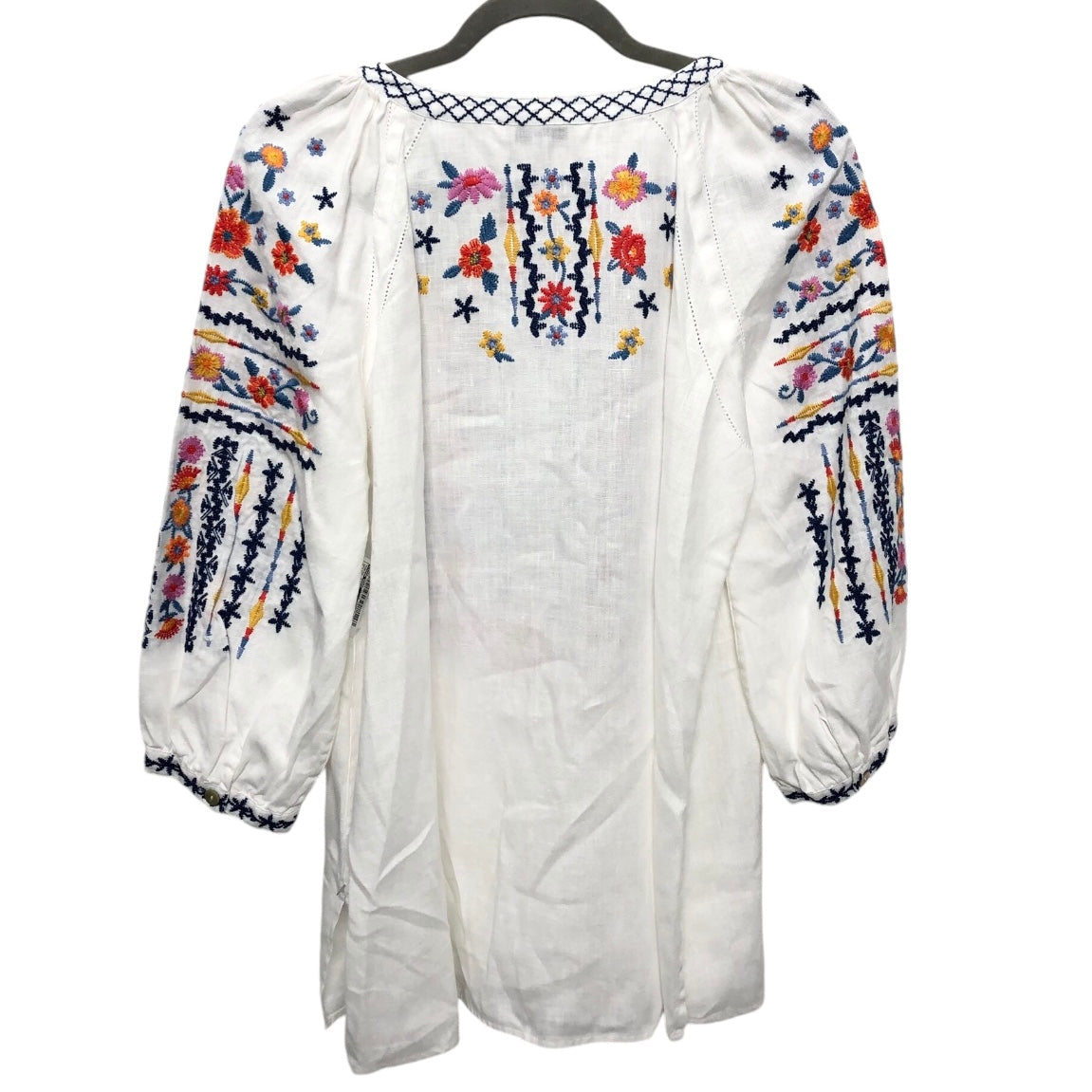 Tunic 3/4 Sleeve By John Mark In White, Size: M