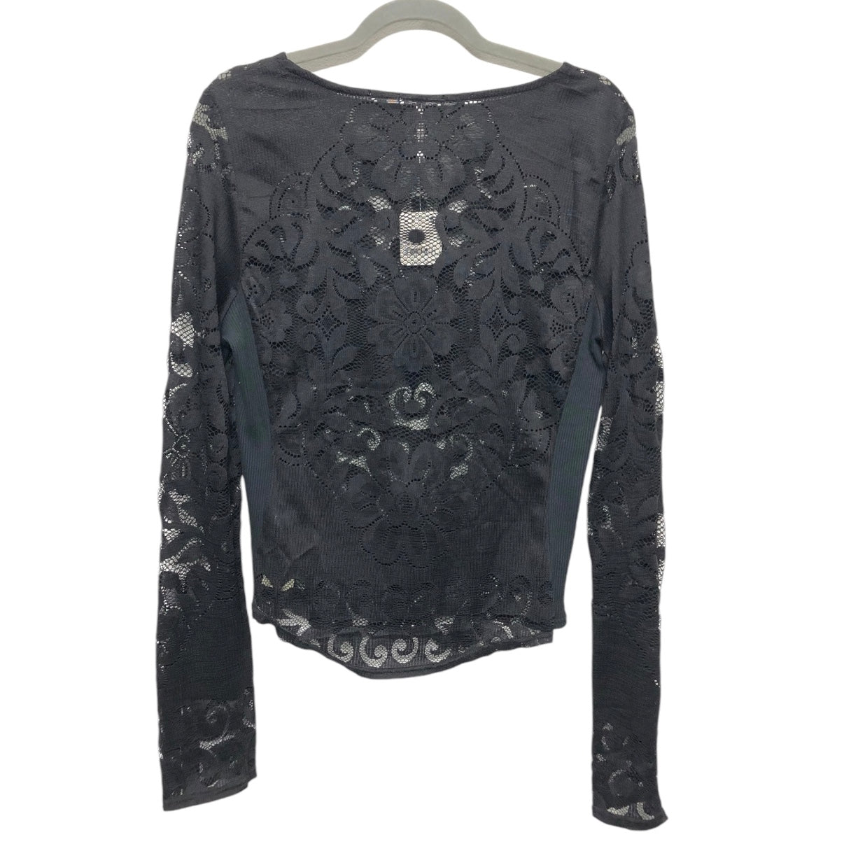 Top Long Sleeve By Free People In Black, Size: Xl