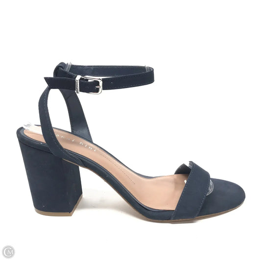 Shoes Heels Block By Gianni Bini In Navy, Size: 10